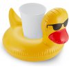 Nafukovací plávajúci držiak na poháre - Kačka Nafukovací plávajúci držiak na poháre - Kačka