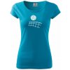 Volejbalová sieť - Dámske tričko Pure - S ( Svetlý tyrkys ) Volejbalová sieť - Dámske tričko Pure - S ( Svetlý tyrkys )