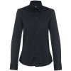 PARIS WOMEN. Dámska košeľa s dlhým rukávom poplin - Čierna, L PARIS WOMEN. Dámska košeľa s dlhým rukávom poplin - Čierna, L