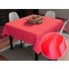 Biante Dekoračný štvorcový obrus Rongo RG-046 Neónovo ružový 130x130 cm Biante Dekoračný štvorcový obrus Rongo RG-046 Neónovo ružový 130x130 cm