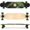 Spokey LONGBAY PRO Longboard 104 x 24 cm, ABEC7, green-black biela | kaki | krémová One size Spokey