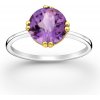 Strieborný prsteň Violet AMETHYST 51 Strieborný prsteň Violet AMETHYST 51