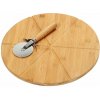 Kesper Doska na krájanie a servírovanie pizze + krájač Amanda, (fi) 32 cm Kesper Doska na krájanie a servírovanie pizze + krájač Amanda, (fi) 32 cm