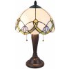 Clayre & Eef Stolná lampa Tiffany Adabelle - Ø 30 * 50 cm / E27 / max 2 * 40W - Clayre & Eef Clayre & Eef Stolná lampa Tiffany Adabelle - Ø 30 * 50 cm / E27 / max 2 * 40W - Clayre & Eef