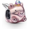 Pandora Hravý strieborný korálik Lietajúci jednorožec prasiatko 792573C01 Pandora Hravý strieborný korálik Lietajúci jednorožec prasiatko 792573C01
