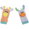 PLAYGRO Hrkajúce ponožky a náramky pastelové
