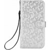 Peňaženkové puzdro Honeycomb Dot Texture Case strieborné – Xiaomi Redmi 15C Peňaženkové puzdro Honeycomb Dot Texture Case strieborné – Xiaomi Redmi 15C