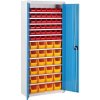Mevatec 3155 Univerzální skříň se zásobníky s dveřmi - 11 polic Mevatec 3155 Univerzální skříň se zásobníky s dveřmi - 11 polic
