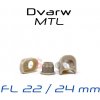 KHW MODS Dvarw MTL FL sada izolátorov KHW MODS Dvarw MTL FL sada izolátorov