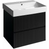 FILENA umývadlová skrinka 57x51,5x43cm, čierna mat strip FILENA umývadlová skrinka 57x51,5x43cm, čierna mat strip