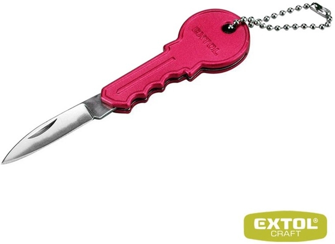 EXTOL CRAFT nôž s rukoväťou v tvare kľúča, 100 / 60mm 91394