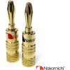 Nakamichi Banana Plugs N0534 Gold (Limitovaná edícia v zlatom prevedení - Reproduktorový banánik (konektor) s novo vyvinutým pružným systémom, cena za pár) Nakamichi Banana Plugs N0534 Gold (Limitovaná edícia v zlatom prevedení - Reproduktorový banánik (konektor) s novo vyvinutým pružným systémom, cena za pár)