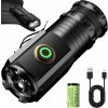 Baterka Mini Výkonné Nabíjateľné Ručné So Sponou XHP35 18350 USB-C 5000LM LED Baterka Mini Výkonné Nabíjateľné Ručné So Sponou XHP35 18350 USB-C 5000LM LED