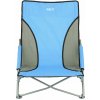 Turistická stolička s operadlom Nils Camp NC3035 odtiene modrej