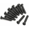 BlackZon 1:16 Slyder MT/ST: Samorezná skrutka PBHO 2,6x12 mm s polguľatou hlavou 12 ks (HPI540053) BlackZon 1:16 Slyder MT/ST: Samorezná skrutka PBHO 2,6x12 mm s polguľatou hlavou 12 ks (HPI540053)