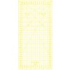 Texi Rastrové pravítko na patchwork 16x32cm M1632-YW žlté Texi Rastrové pravítko na patchwork 16x32cm M1632-YW žlté