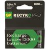 GP ReCyko Pro AAA 800mAh 4ks 1032124080 GP ReCyko Pro AAA 800mAh 4ks 1032124080