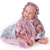 Reborn Sweet Lea con mantita morada