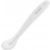 Akuku Lyžička silikónová - biela Akuku Lyžička silikónová - biela
