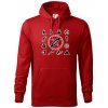 Vodácke ikony - Mikina pánska Cape s kapucňou - 3XL ( Červená ) Vodácke ikony - Mikina pánska Cape s kapucňou - 3XL ( Červená )