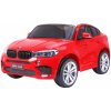 Joko elektrické autíčko BMW X6M dvojmiestne penové kolesá kožené sedadlo USB červená