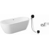Polysan SAMIRA voľne stojaca vaňa + čierna odtoková súprava (Voľne stojaca akrylátová vaňa 173 cm) Polysan SAMIRA voľne stojaca vaňa + čierna odtoková súprava (Voľne stojaca akrylátová vaňa 173 cm)