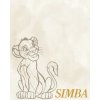 Komar Plagát Disney Lion King Simba Sketch 40 x 50 cm Komar Plagát Disney Lion King Simba Sketch 40 x 50 cm