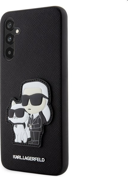 Púzdro Karl Lagerfeld PU Saffiano Karl and Choupette NFT Samsung Galaxy A54 5G - čierne