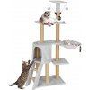Škrabadlo pre mačky - Domček so schodmi 6 poschodí 136 cm SPRINGOS PA1042 Škrabadlo pre mačky - Domček so schodmi 6 poschodí 136 cm SPRINGOS PA1042