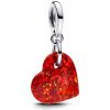 Visiaci prívesok PANDORA Opálové červené srdce 793348C01 Visiaci prívesok PANDORA Opálové červené srdce 793348C01
