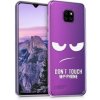 Priehľadné púzdro s dizajnom don't touch my phone kwmobile Ulefone Note 7 (2019) bílá Priehľadné púzdro s dizajnom don't touch my phone kwmobile Ulefone Note 7 (2019) bílá