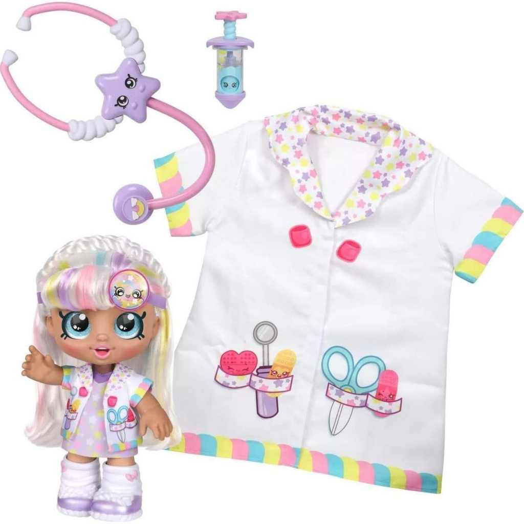 Tm toys Kindi Kids Marsha Mello doktorka s vybavením pro holčičky