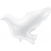 PartyDeco Fóliový balón Biela holubica 77 x 66 cm (Vhodné pre plnenie vzduchom aj héliom.) PartyDeco Fóliový balón Biela holubica 77 x 66 cm (Vhodné pre plnenie vzduchom aj héliom.)