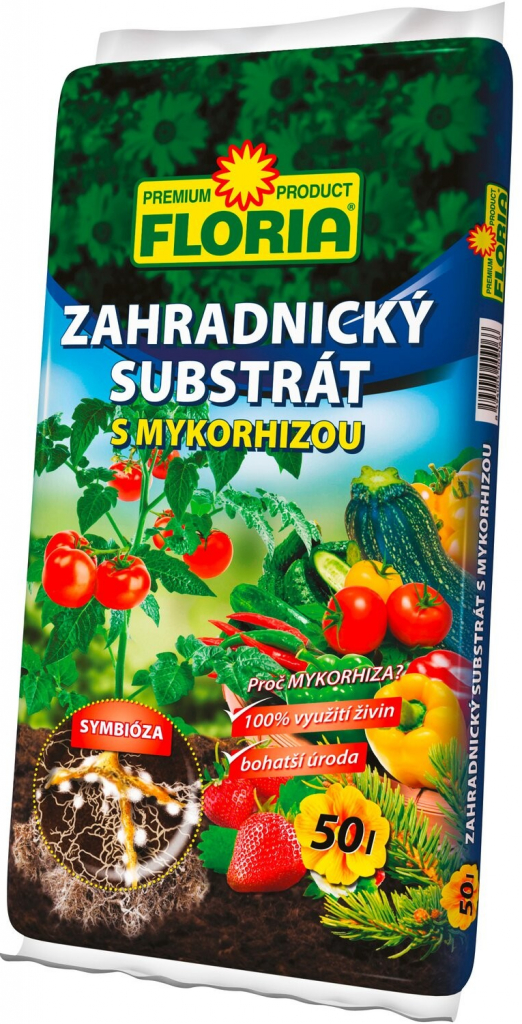 Agro CS Floria Zahradnický substrát s mykorhizou 50 l