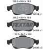 Sada brzdových platničiek kotúčovej brzdy TEXTAR 2491401 Sada brzdových platničiek kotúčovej brzdy TEXTAR 2491401