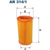 Vzduchový filter FILTRON AR 314/1 Vzduchový filter FILTRON AR 314/1