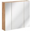ArtCom Zrkadlová skrinka CAPRI Oak 843 | 80 cm ArtCom Zrkadlová skrinka CAPRI Oak 843 | 80 cm