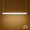 EUlight by MILAGRO Závesné LED svietidlo Linea, 1x LED 36w, 3000-5700k, 3CCT, w EUlight by MILAGRO Závesné LED svietidlo Linea, 1x LED 36w, 3000-5700k, 3CCT, w