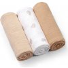 BABYONO Plienky mušelínové Super Soft 3 ks 70 x 70 cm beige BABYONO Plienky mušelínové Super Soft 3 ks 70 x 70 cm beige