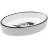Miska Magic Cat keramická ovál s rybkou 16x11x3cm Miska Magic Cat keramická ovál s rybkou 16x11x3cm