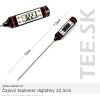 Čajový teplomer digitálny s kovovým hrotom 22,5cm Čajový teplomer digitálny s kovovým hrotom 22,5cm