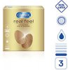 Durex Real Feel (3ks), lubrikované bezlatexové kondómy