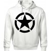 Army hvězda - Oversized mikina pánska Moon - kratšia + širšia - 3XL ( Biela ) Army hvězda - Oversized mikina pánska Moon - kratšia + širšia - 3XL ( Biela )