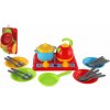 Teddies Sada nádobí s vařičem plast 22x16cm s doplňky Teddies Sada nádobí s vařičem plast 22x16cm s doplňky