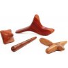Bodhi Yoga Bodhi Set masážneho náradia z tvrdého dreva 4 ks Bodhi Yoga Bodhi Set masážneho náradia z tvrdého dreva 4 ks