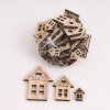Drevené domčeky 30 ks Drevené domčeky 30 ks
