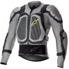 Alpinestars Chránič tela Bionic Action 2 čierno-sedo-fluo žltý - M Alpinestars Chránič tela Bionic Action 2 čierno-sedo-fluo žltý - M