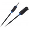 Predlžovací kábel Jack 3,5mm 5 m Cabletech štandard Predlžovací kábel Jack 3,5mm 5 m Cabletech štandard