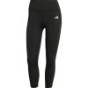 Dámske legíny adidas Optime Essentials Stash 3/4 Leggings Black XS Dámske legíny adidas Optime Essentials Stash 3/4 Leggings Black XS