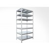 Kovový regál Biedrax 50 x 120 x 210 cm, pozinkovaný - 7 políc pozink Kovový regál Biedrax 50 x 120 x 210 cm, pozinkovaný - 7 políc pozink